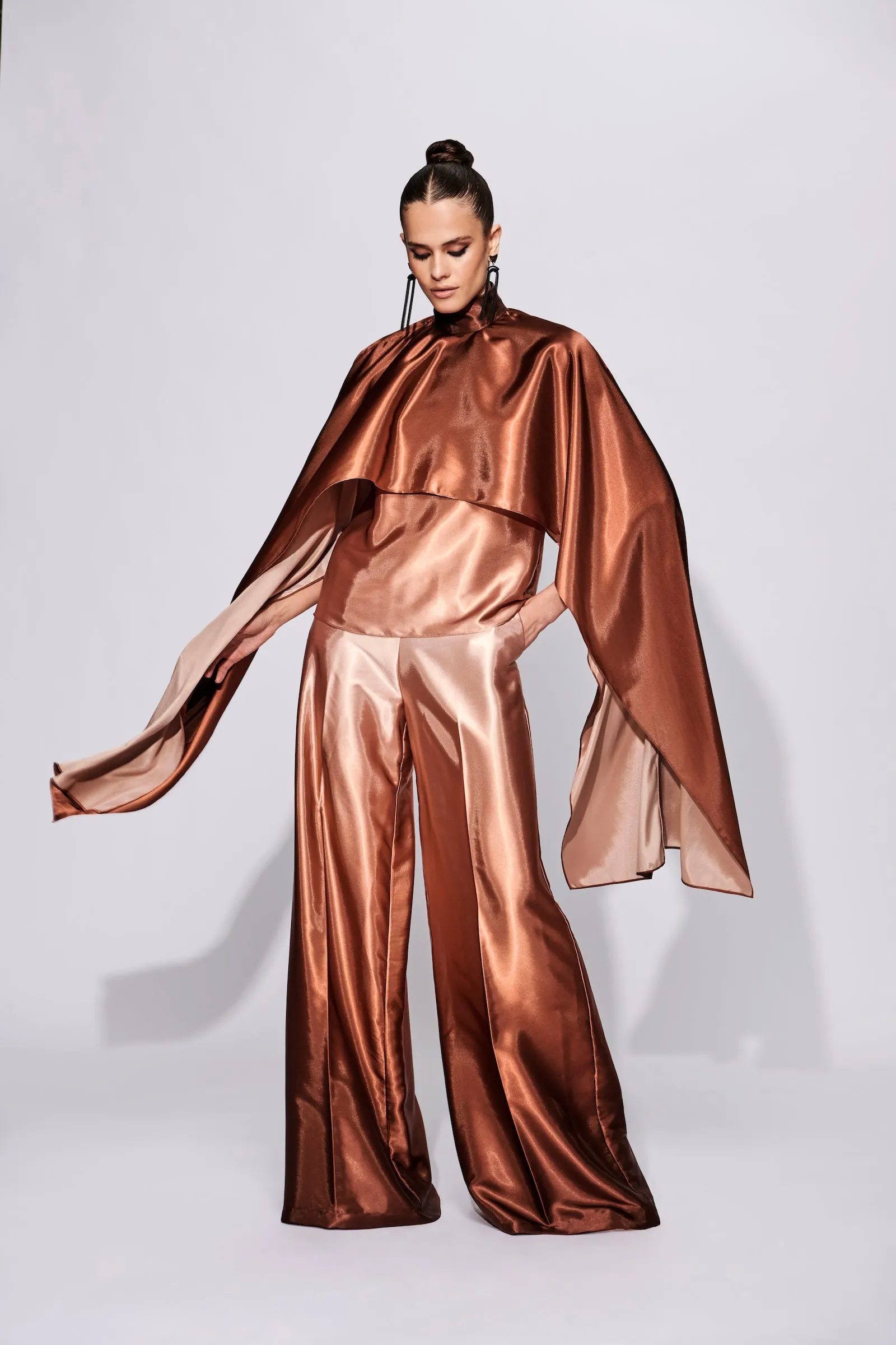 Ombré Wide Leg Trouser