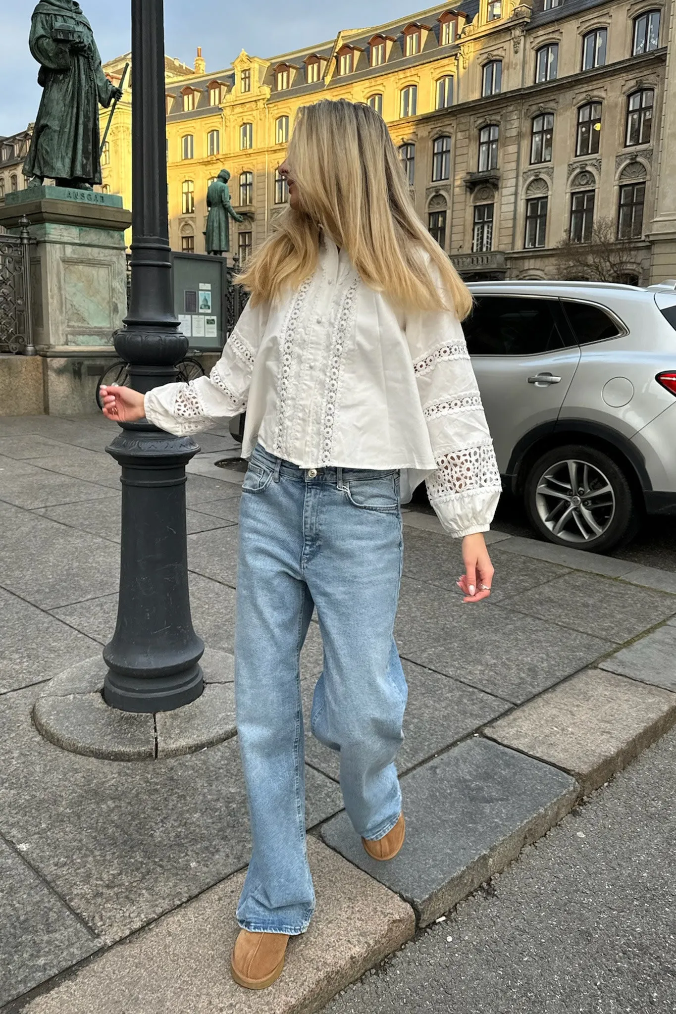 ONLJuicy Jeans - Medium Blå Denim