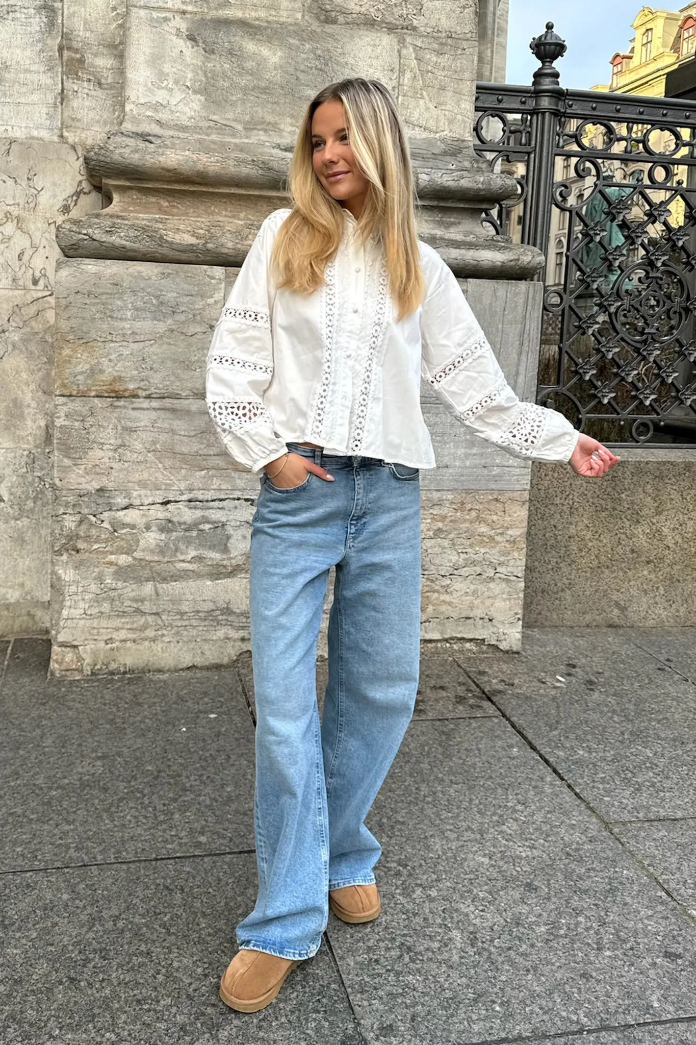 ONLJuicy Jeans - Medium Blå Denim