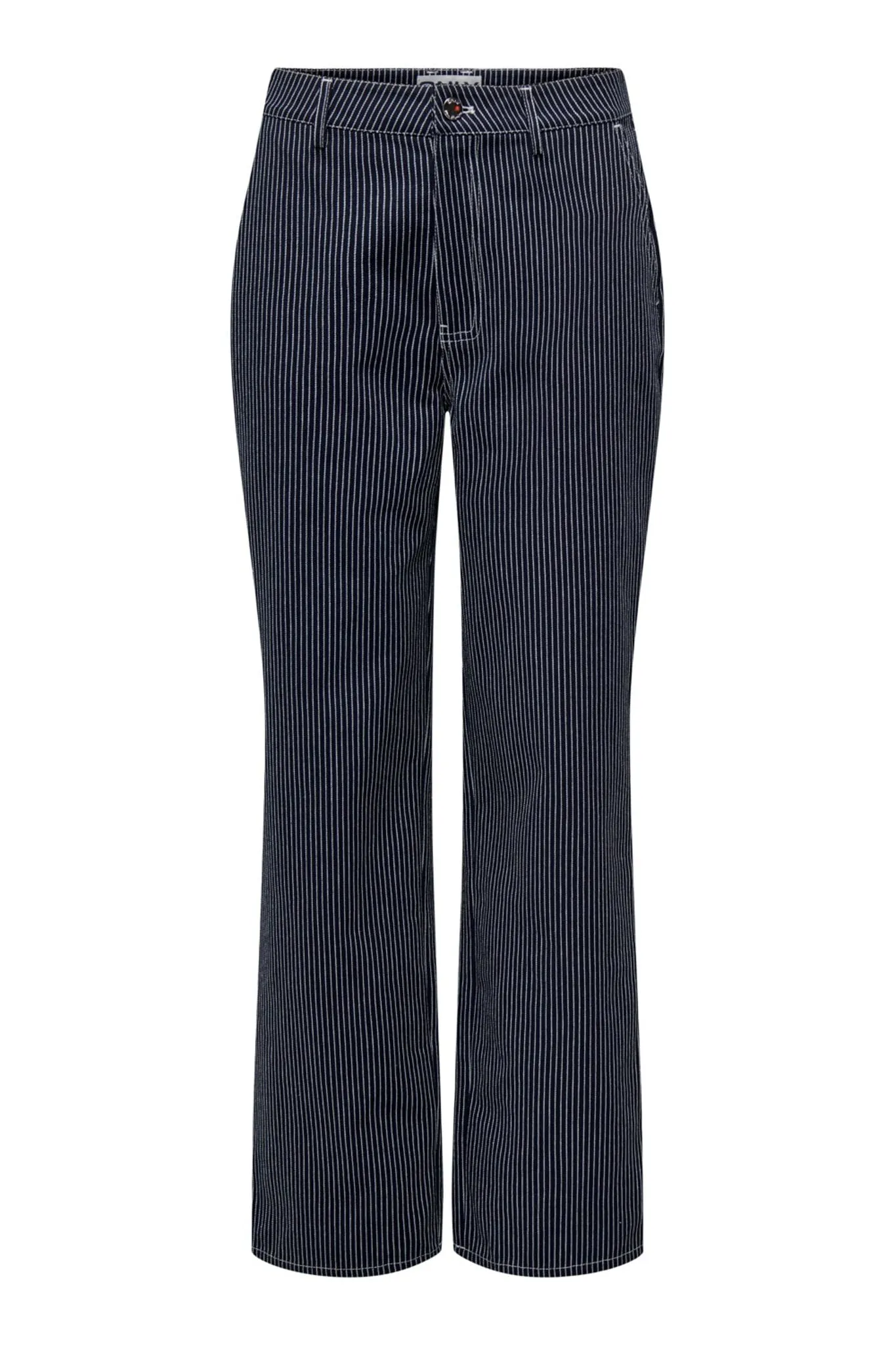 ONLMerle Jeans - Mørkeblå Hvid Stribet