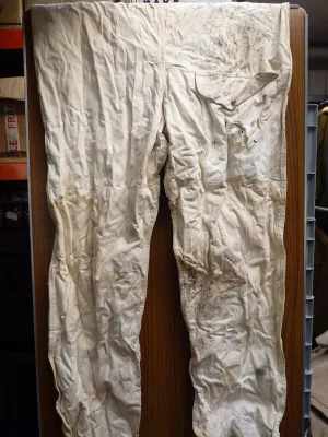 Original WW2 British Army Winter White Uniform Over Trousers