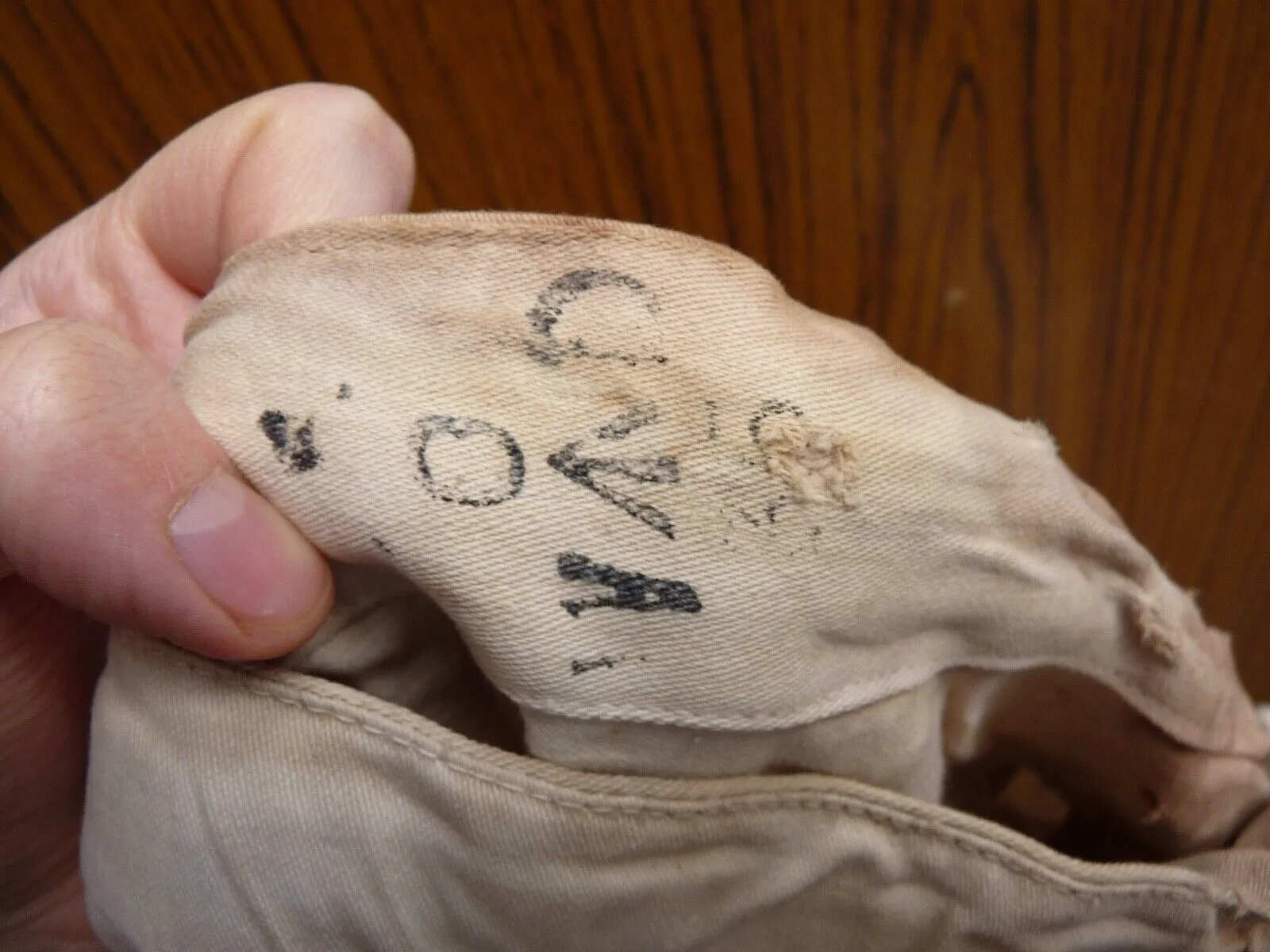 Original WW2 British Army Winter White Uniform Over Trousers