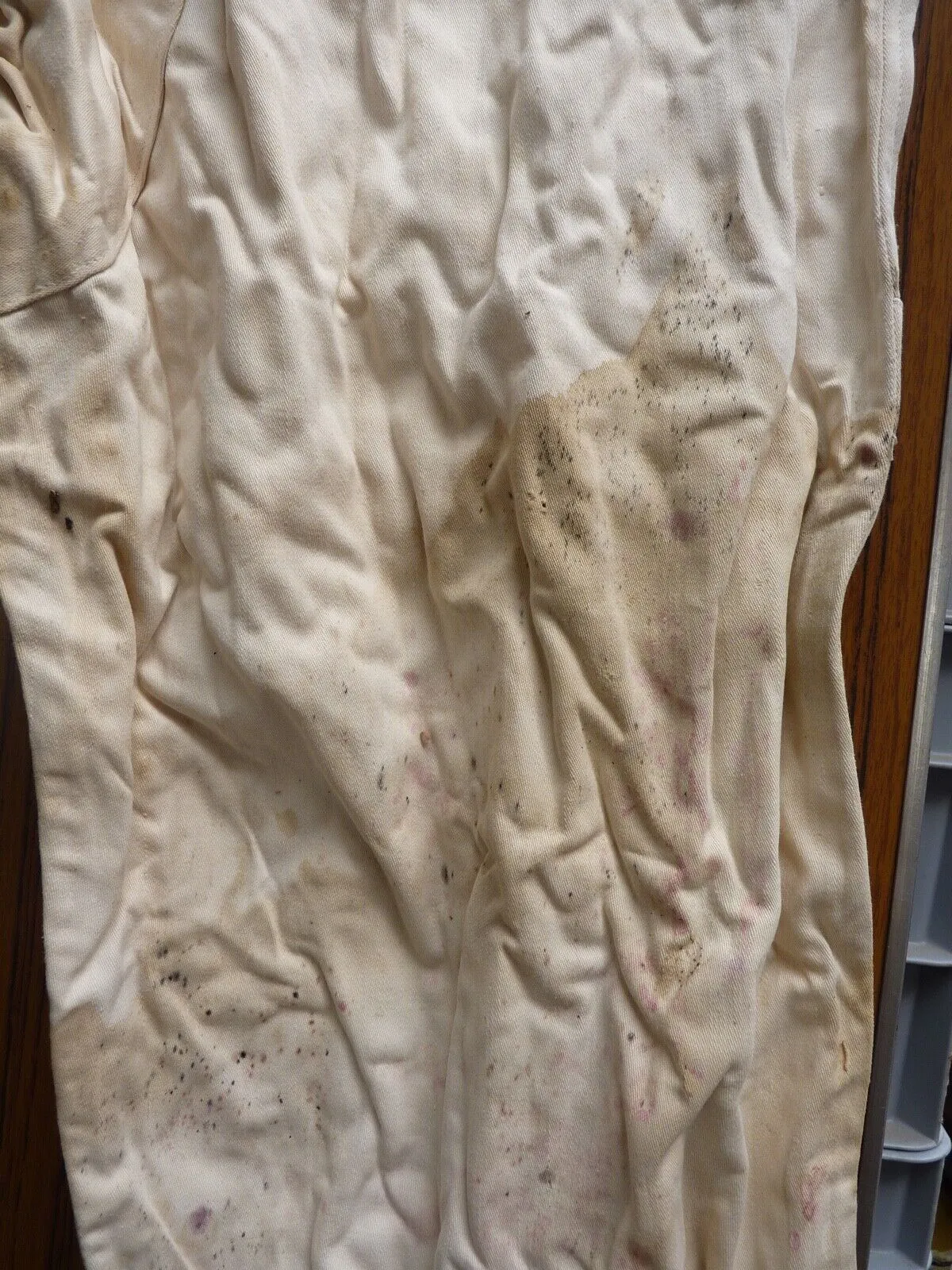 Original WW2 British Army Winter White Uniform Over Trousers