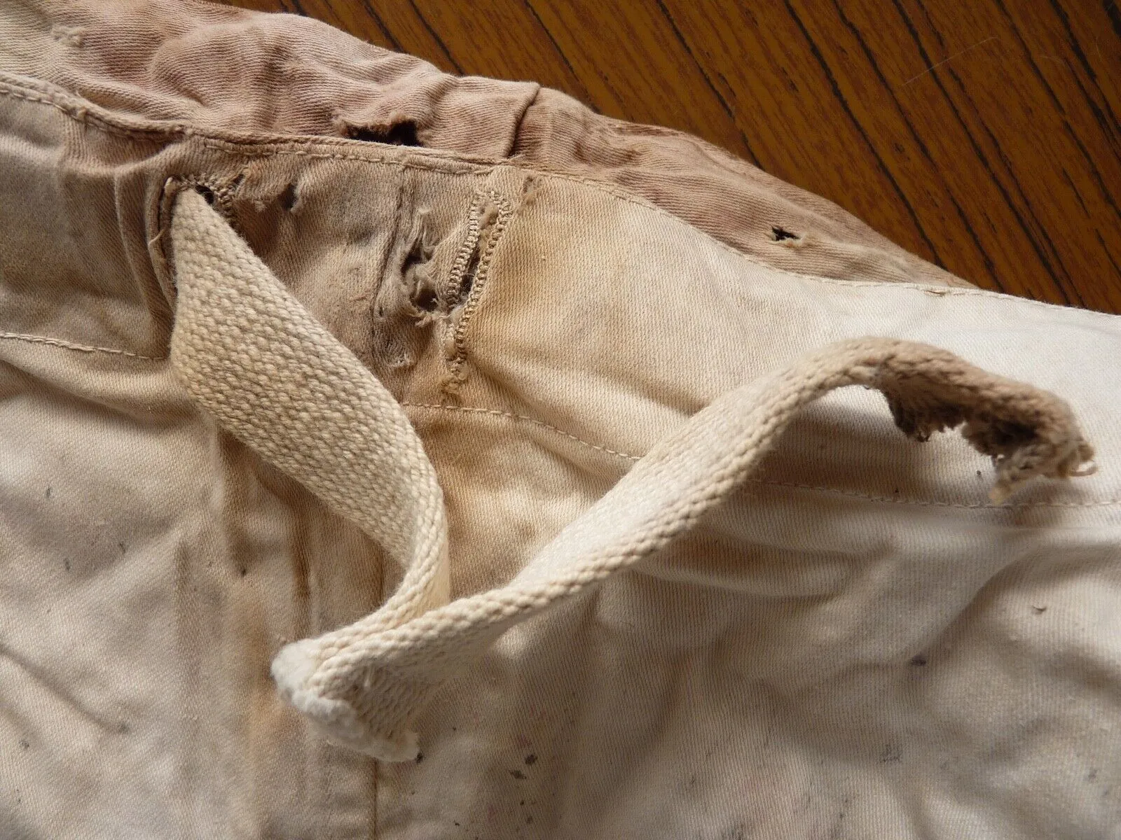 Original WW2 British Army Winter White Uniform Over Trousers