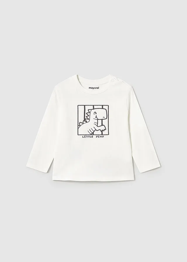 Pre-Order Mayoral 1068 Long Sleeve Tee-Shirt and Mayoral 1584 Stripe Trousers