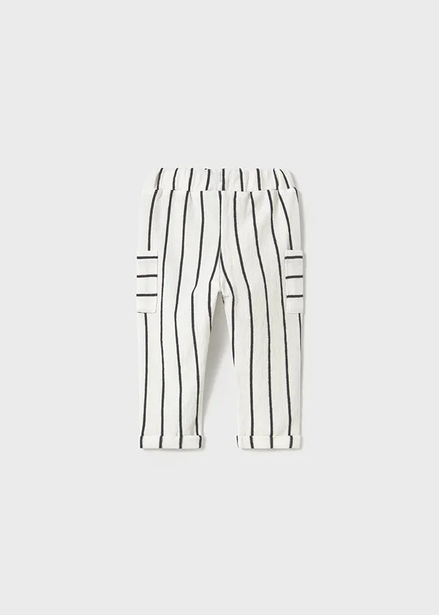 Pre-Order Mayoral 1068 Long Sleeve Tee-Shirt and Mayoral 1584 Stripe Trousers