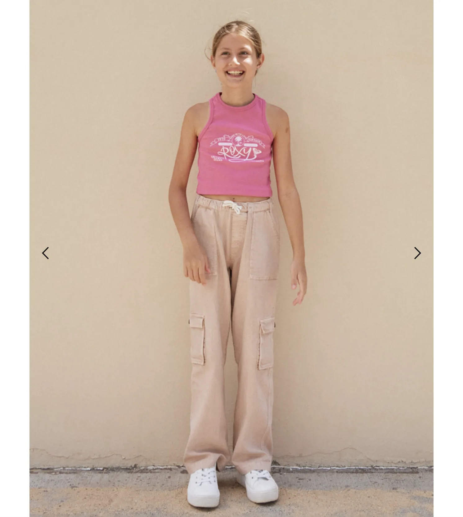 PRECIOUS CARGO- CARGO HIGH WAISTED TROUSERS - GIRLS