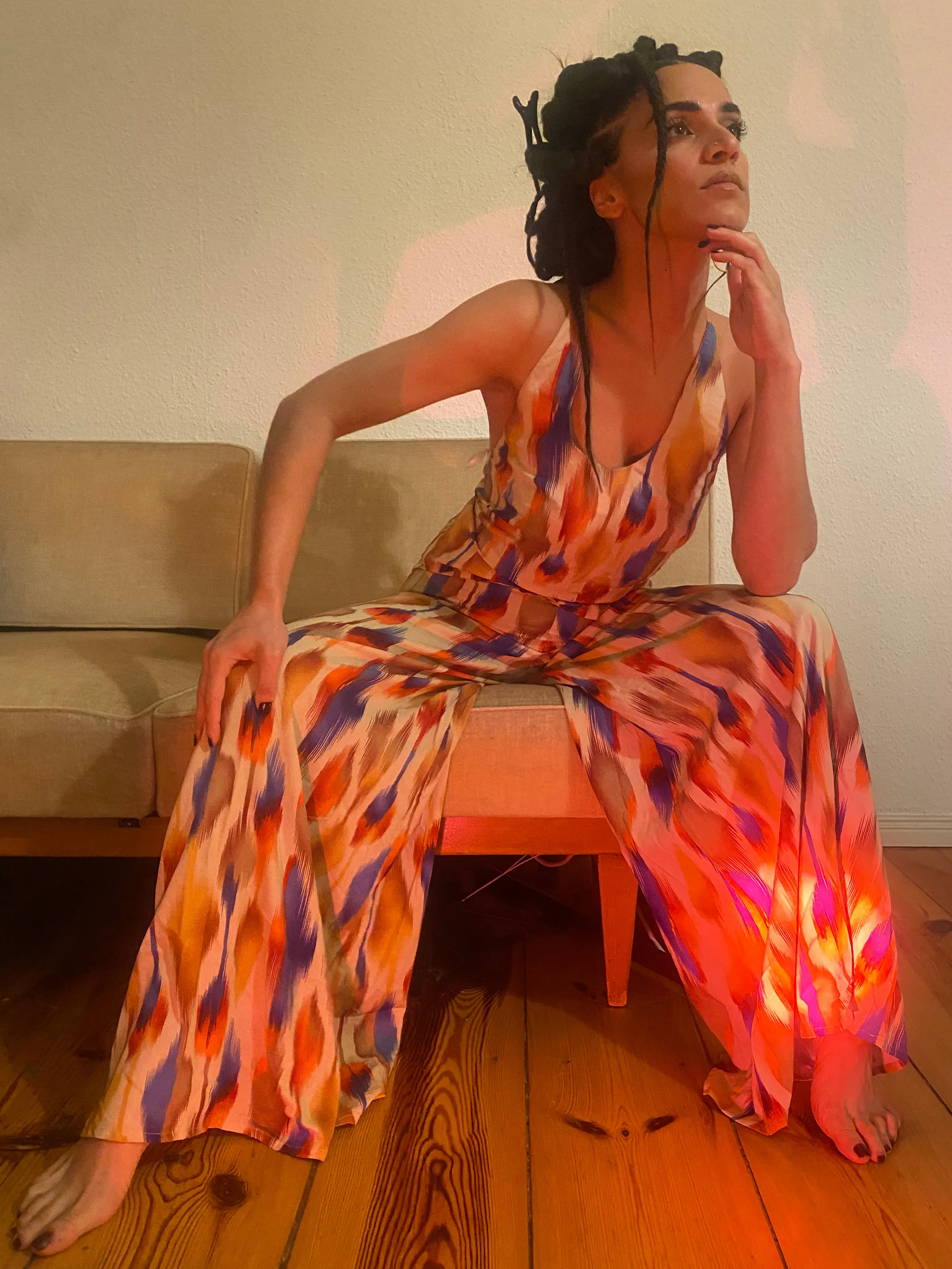 Retro Set in Starburst Narinj Adras