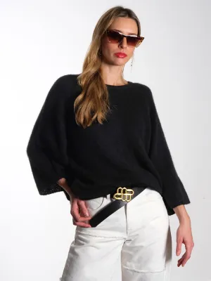 Robin Knitted Top - Black