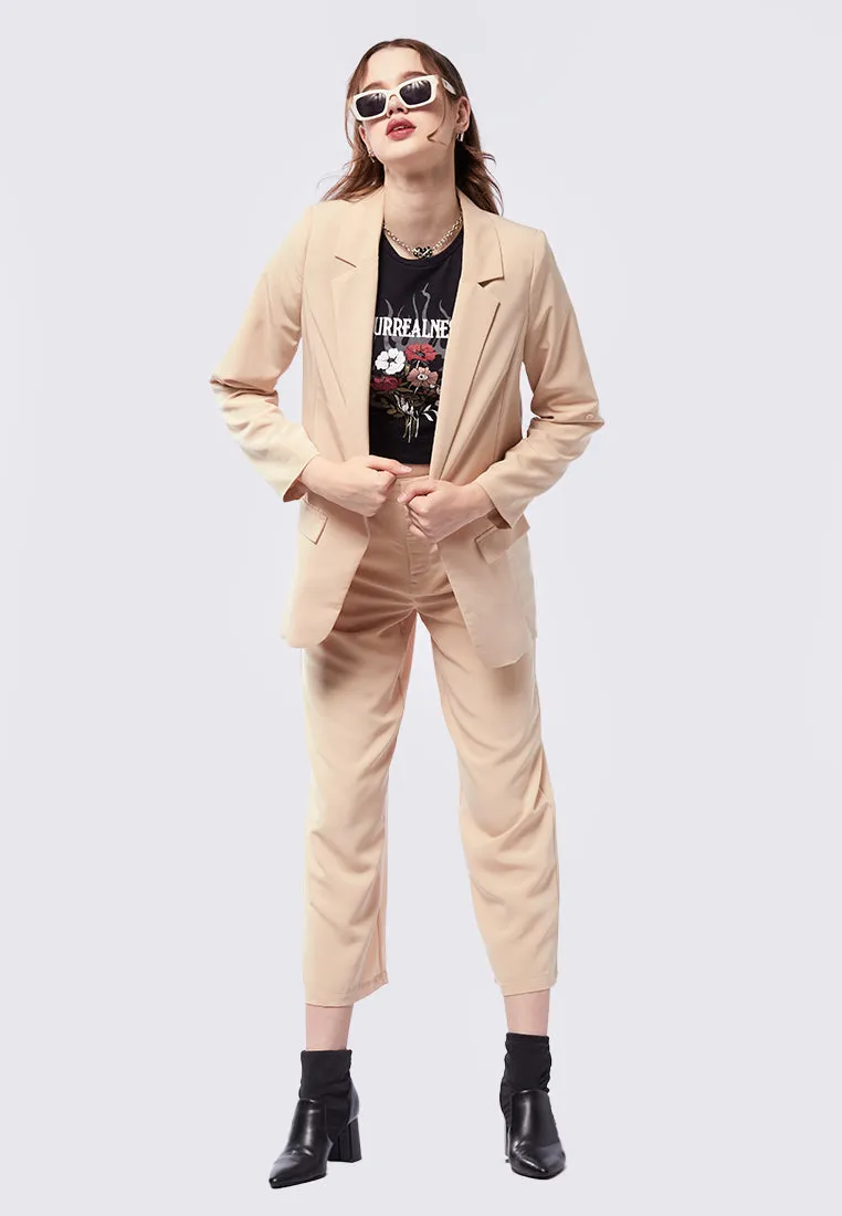 Rolled Up Sleeves Blazer