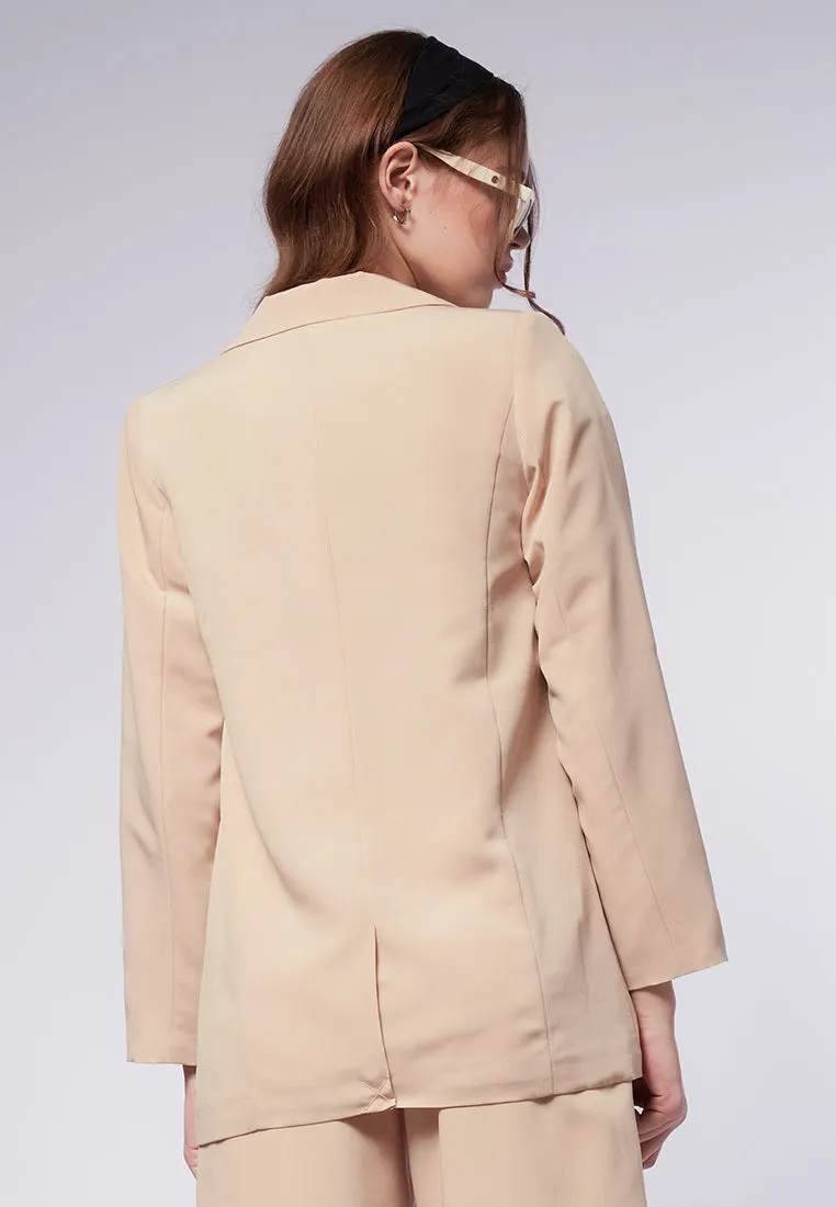 Rolled Up Sleeves Blazer