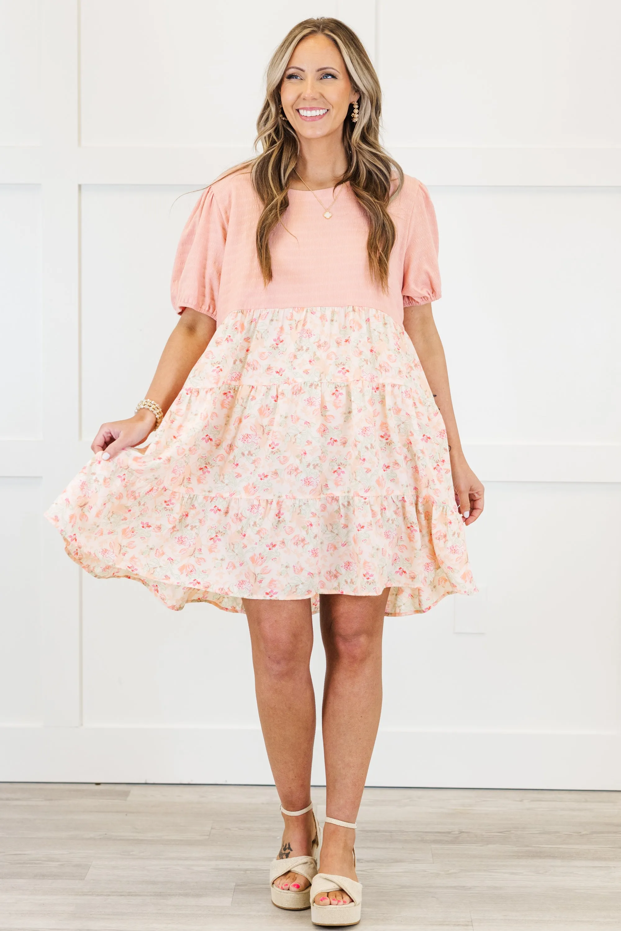 Rosewood Romance Dress, French Rose