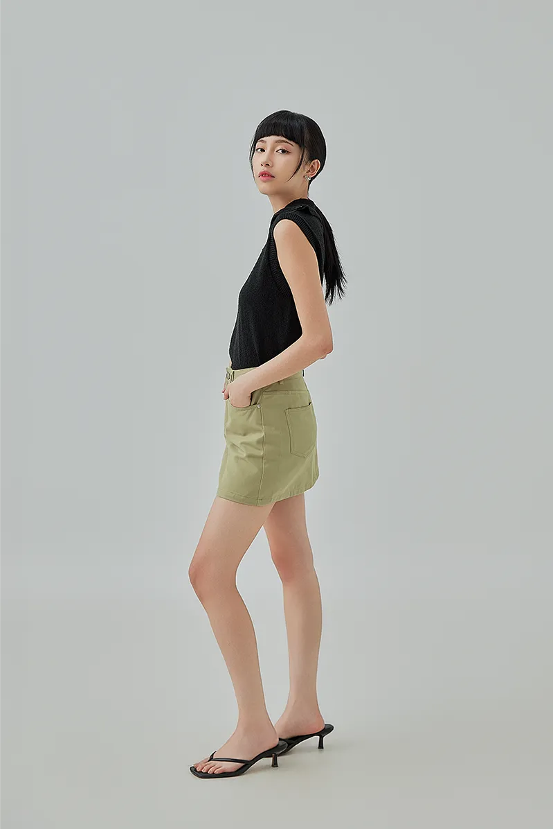 Ruth Denim Mini Skirt