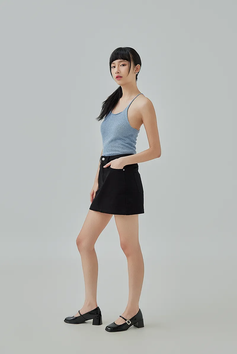 Ruth Denim Mini Skirt