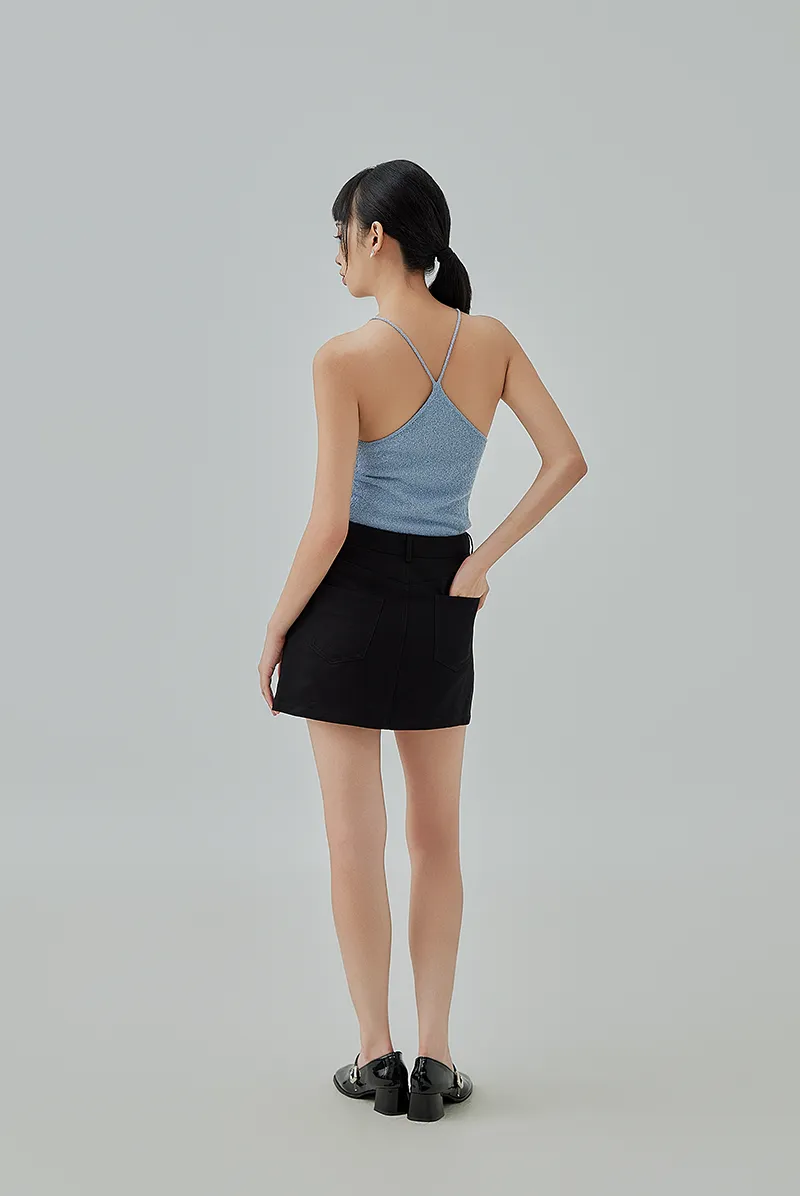 Ruth Denim Mini Skirt