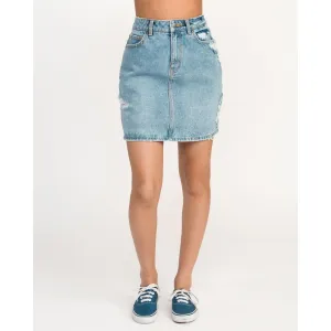 RVCA Jolt Womens Jean Skirt