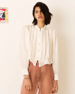 Ryland Pearl Silk Shirt