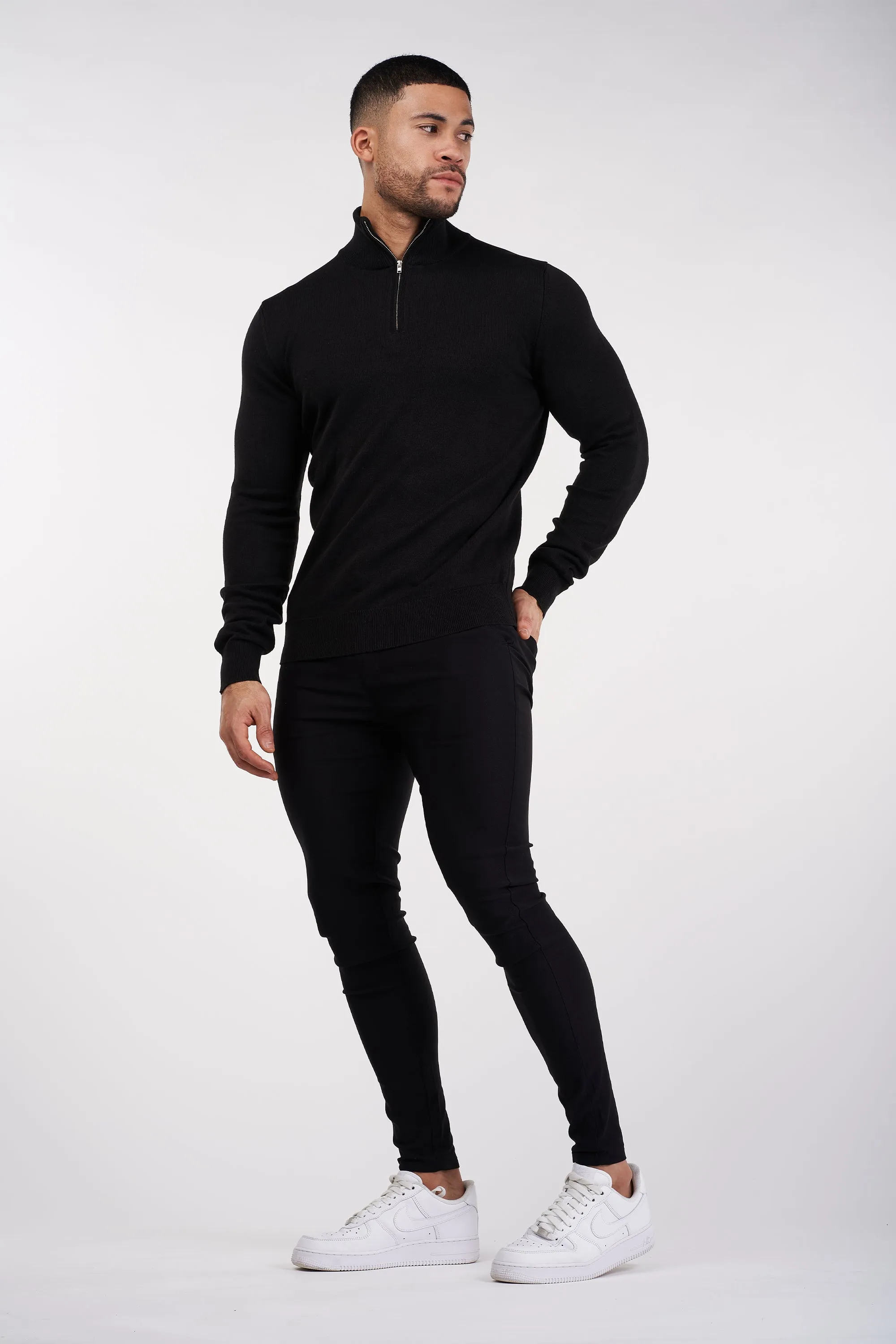 Santorini Forth Men's Sweater Black