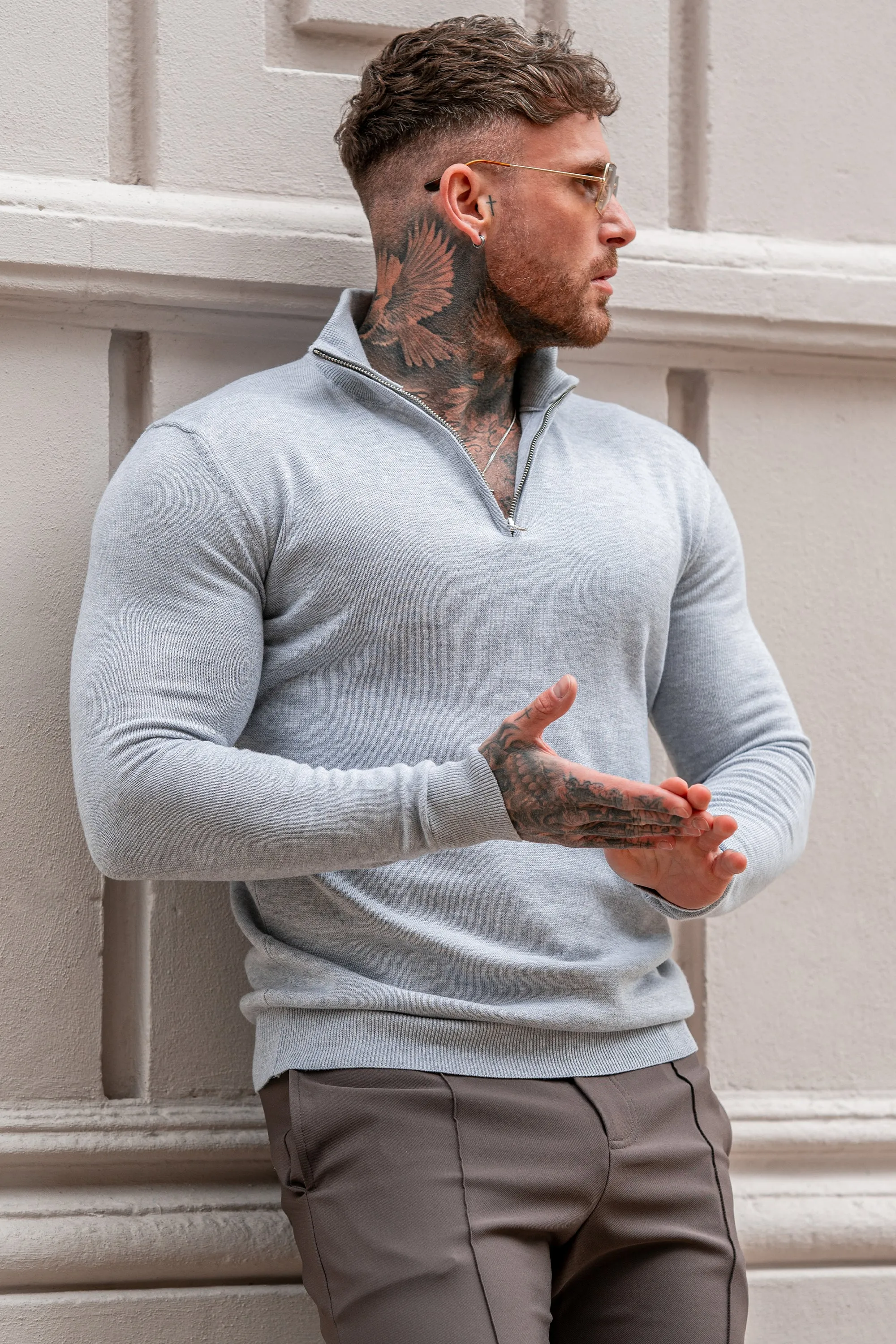 Santorini Forth Men's Sweater Grey