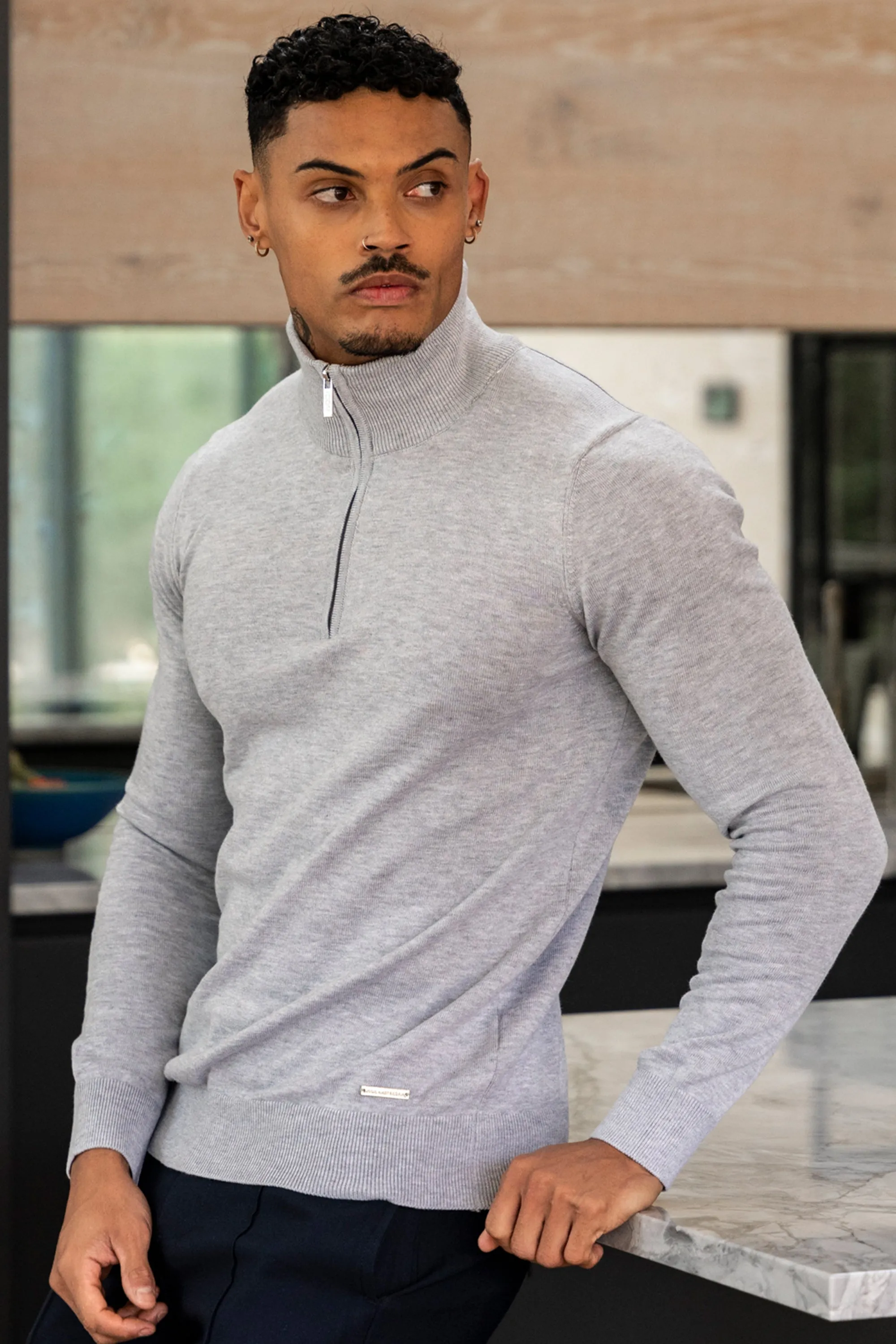 Santorini Forth Men's Sweater Grey