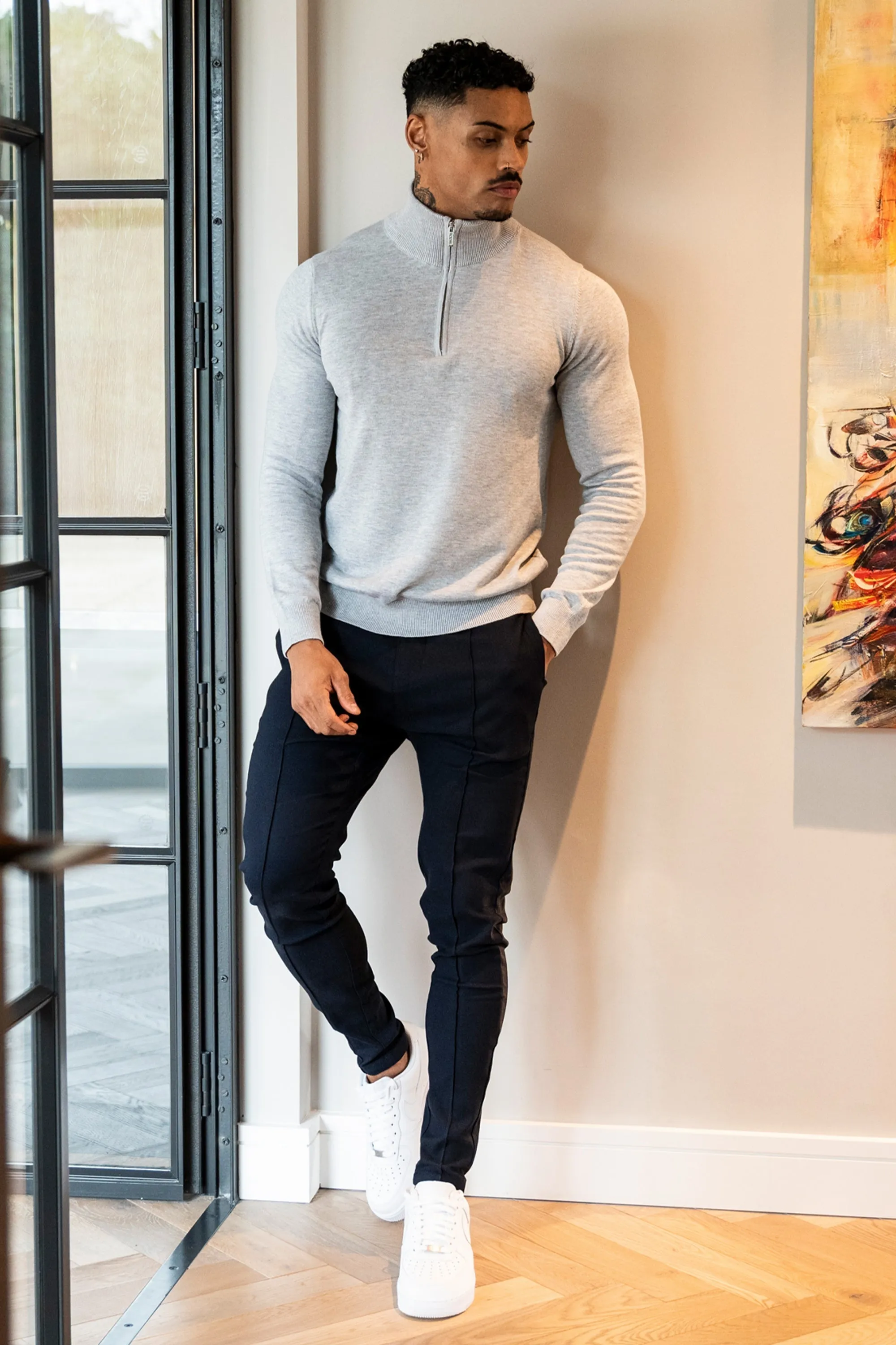 Santorini Forth Men's Sweater Grey