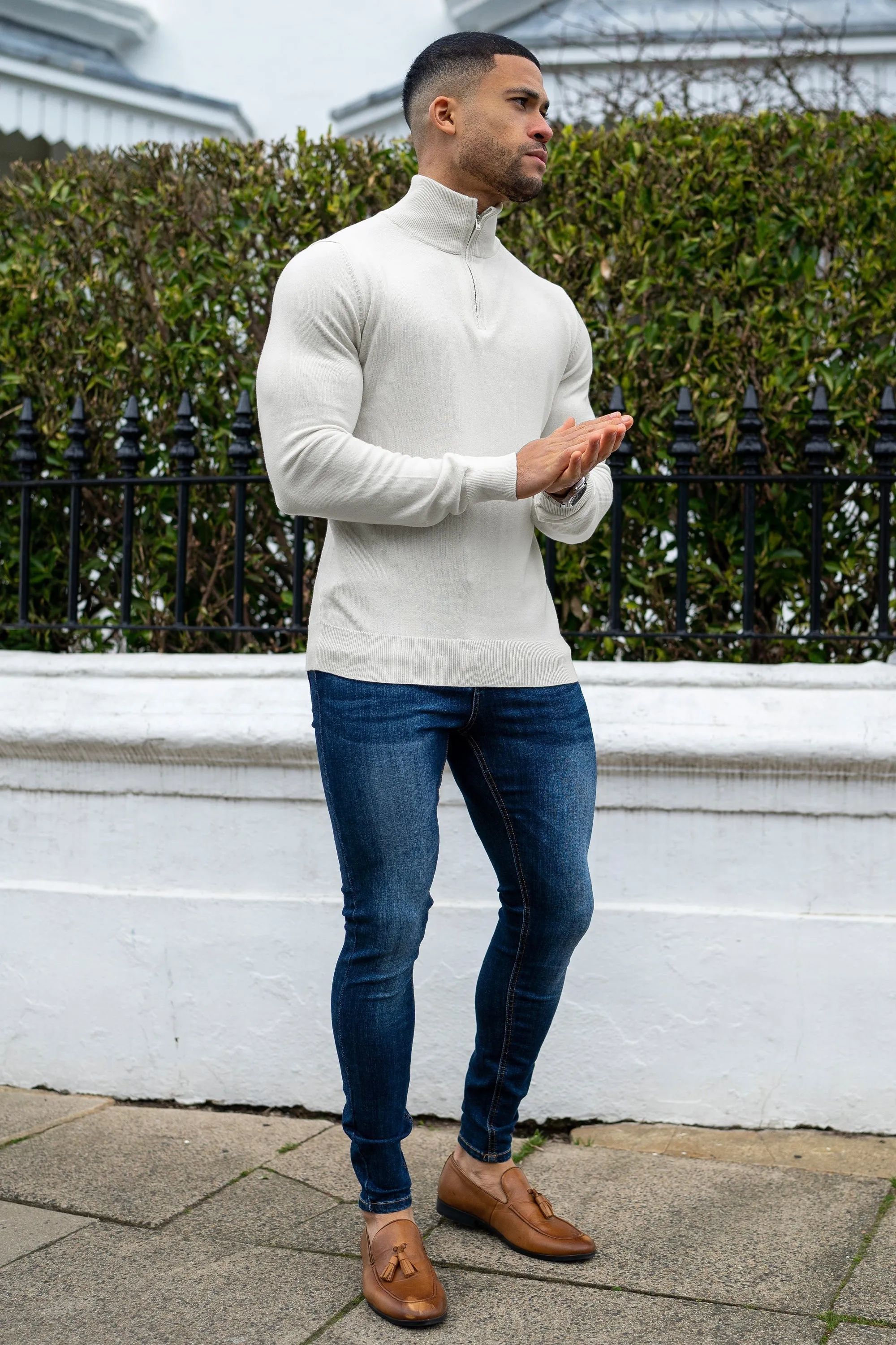 Santorini Forth Off White Men's Sweater