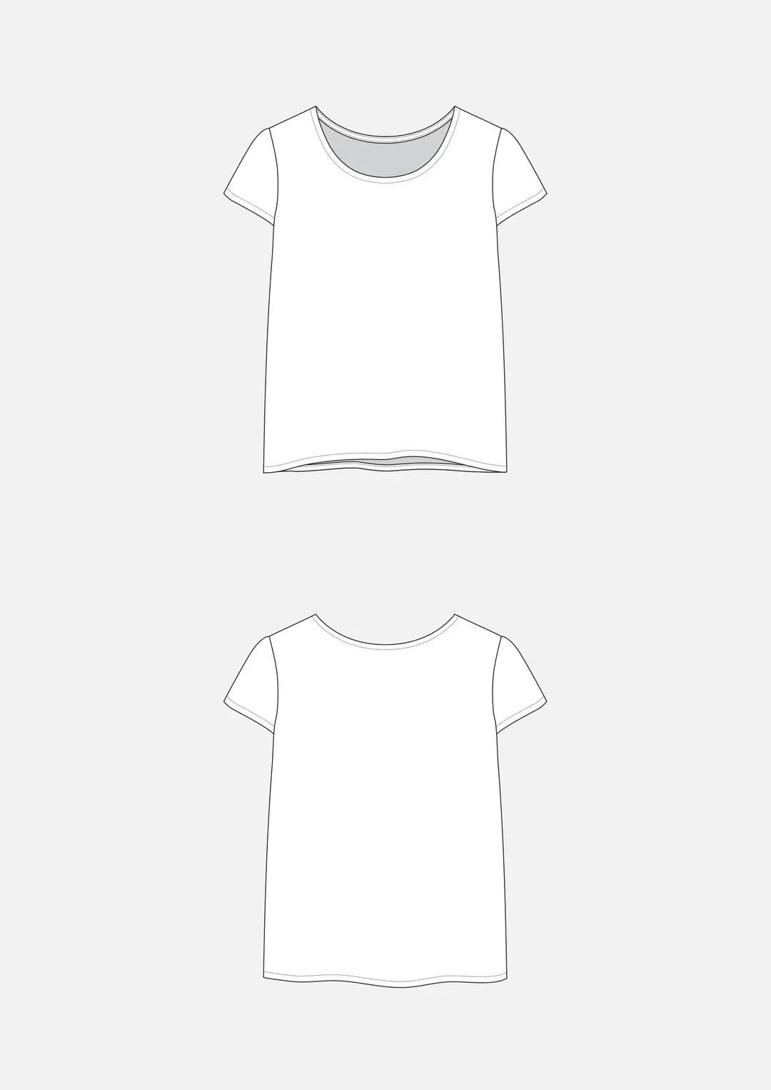 Scout Tee Size 0-18 Pattern by Grainline Studio