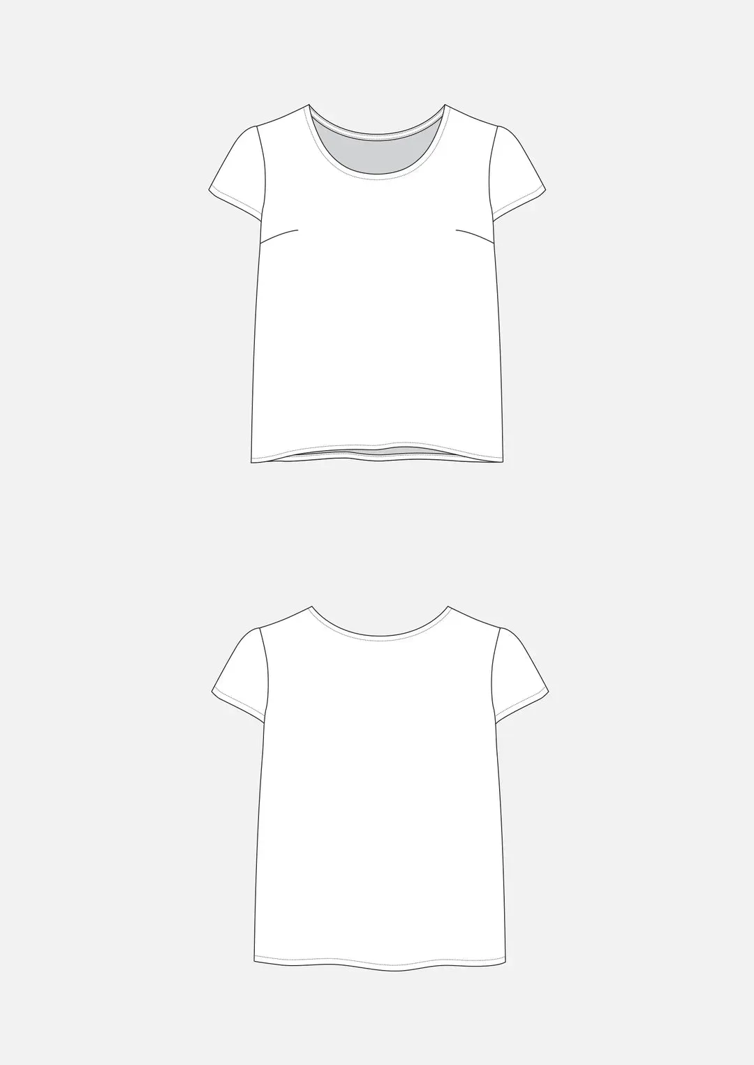 Scout Tee Size 14-30 Pattern by Grainline Studio