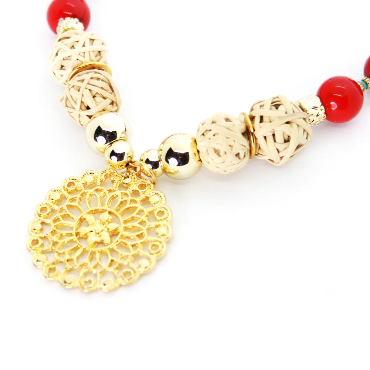 Seduction: Red Agate  Necklace