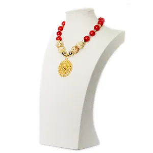 Seduction: Red Agate  Necklace