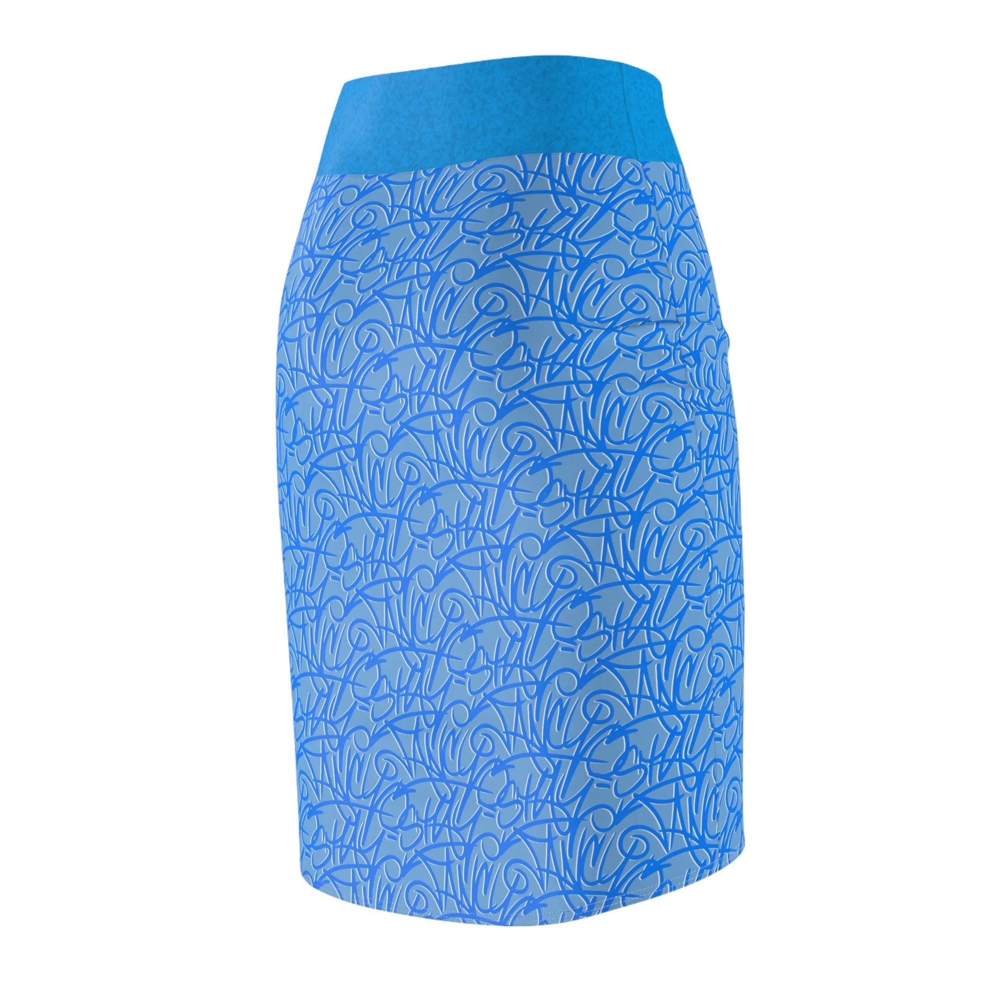 SF Graffiti Women's Pencil Skirt