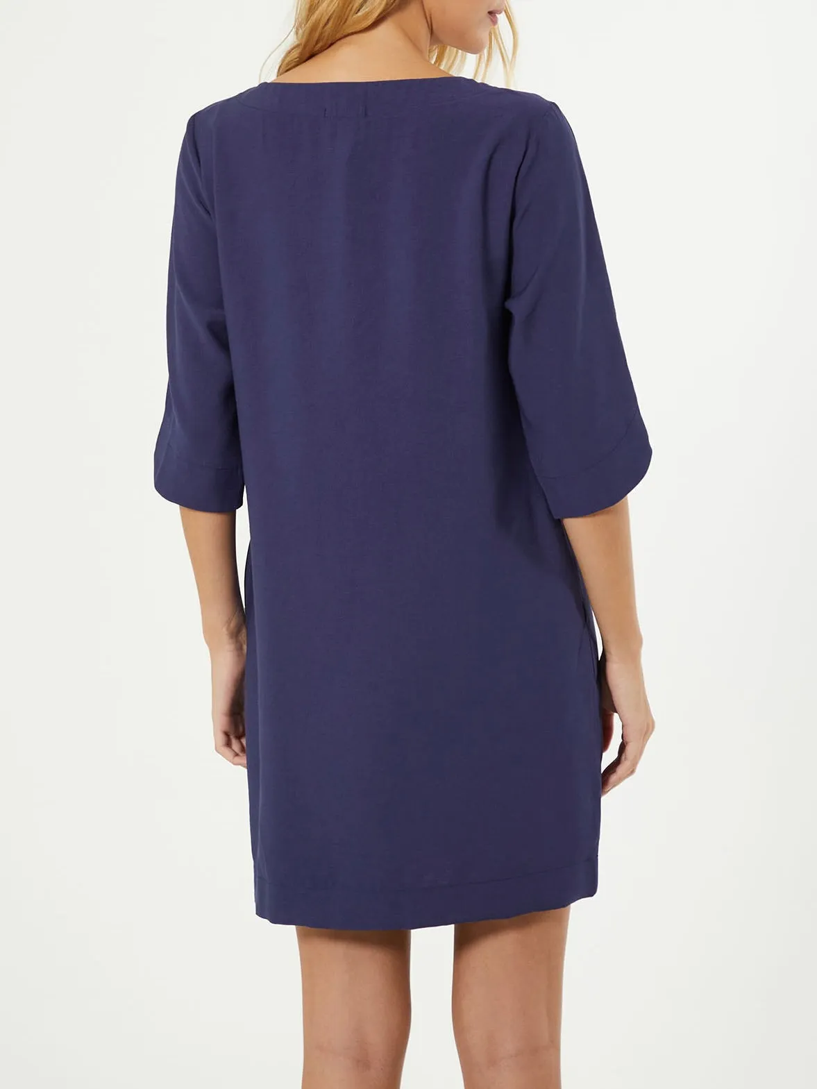 Shift Dress - Navy
