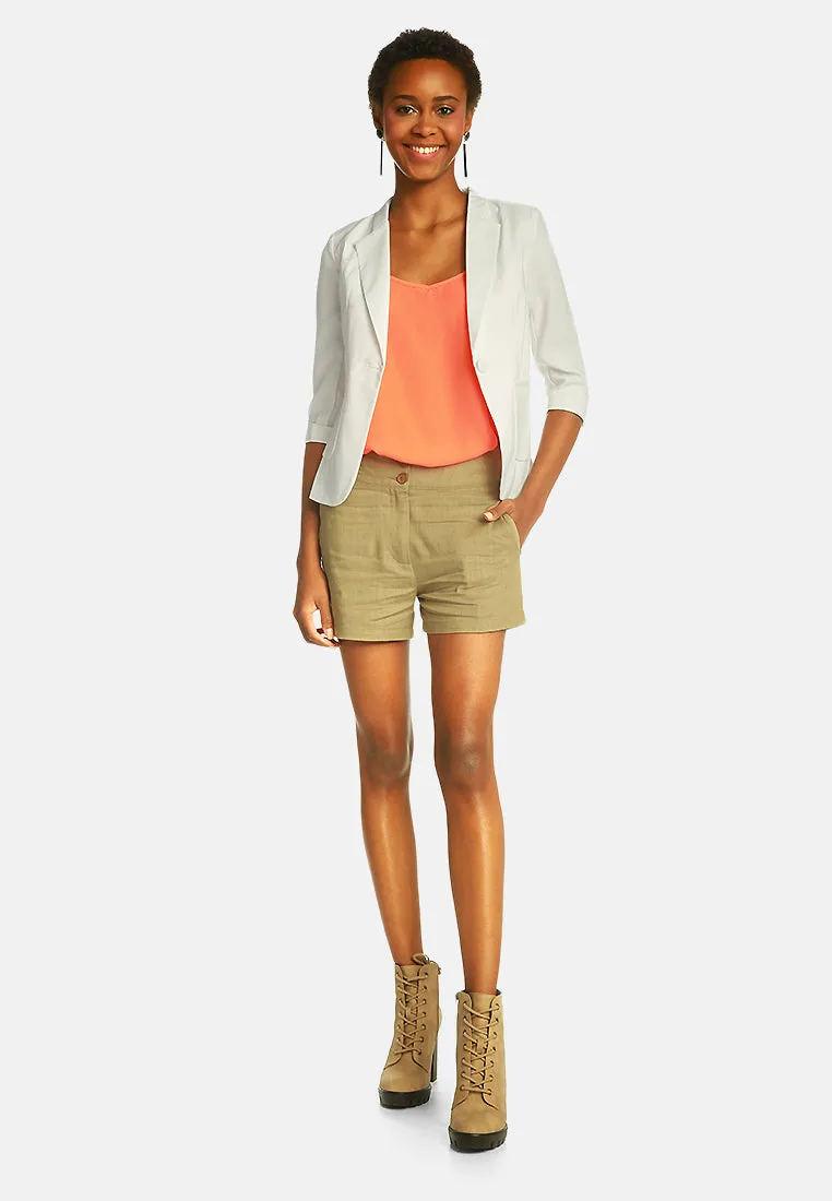 single breasted blazer