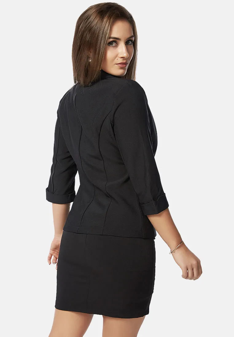 single breasted blazer