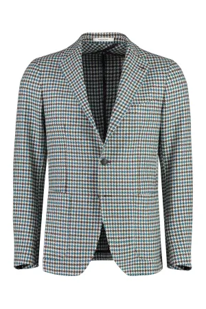Single-breasted virgin wool jacket