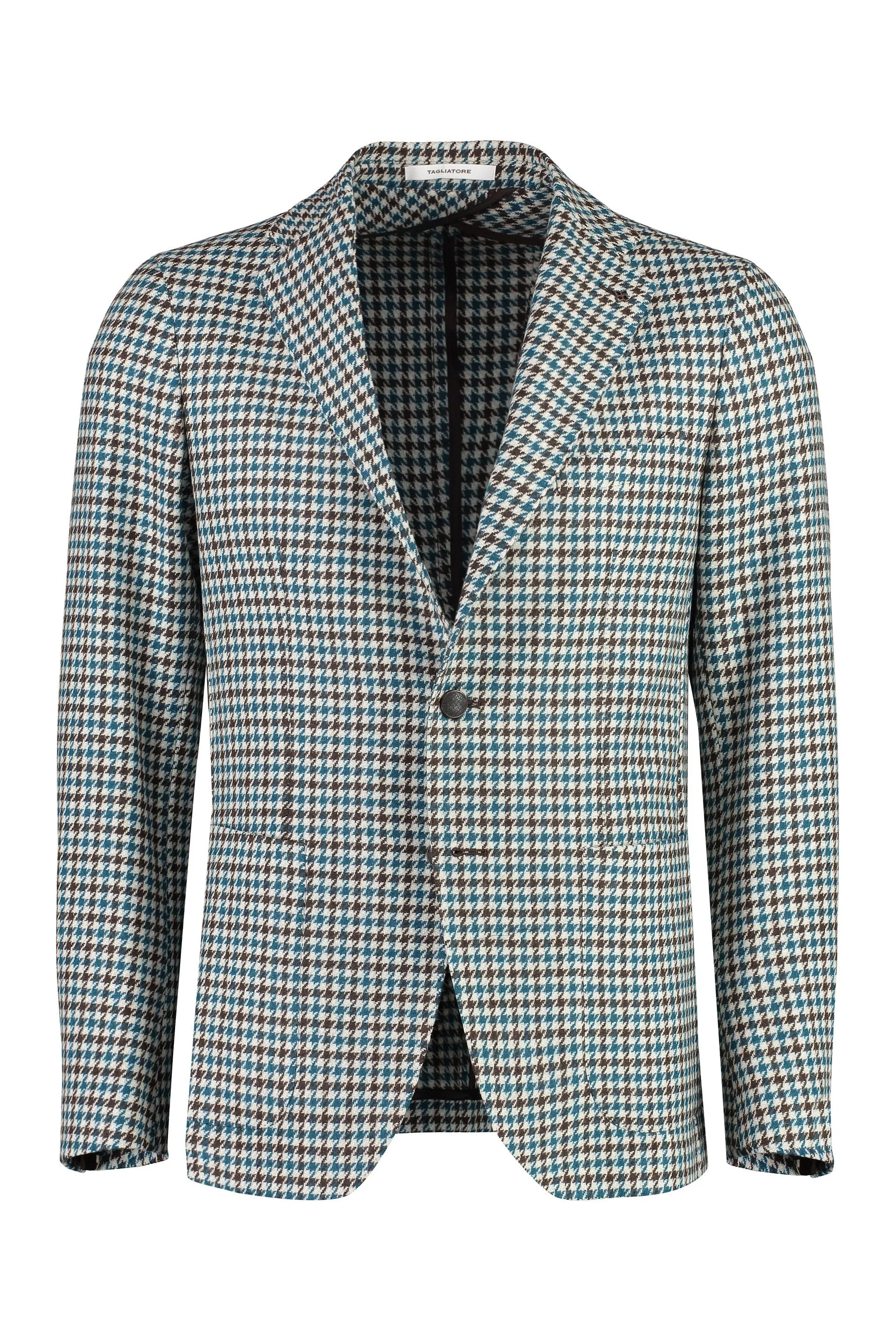 Single-breasted virgin wool jacket