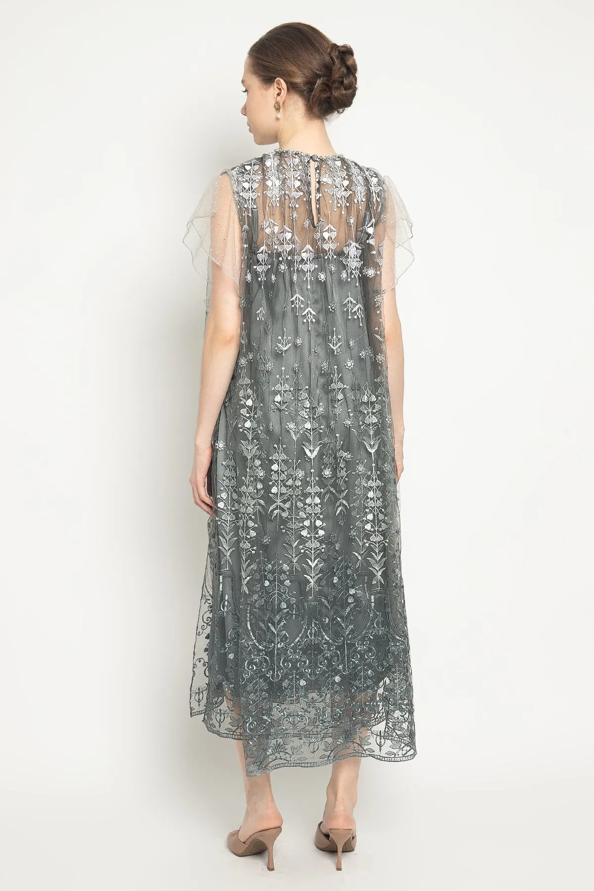Starry Dress in Grey Shades