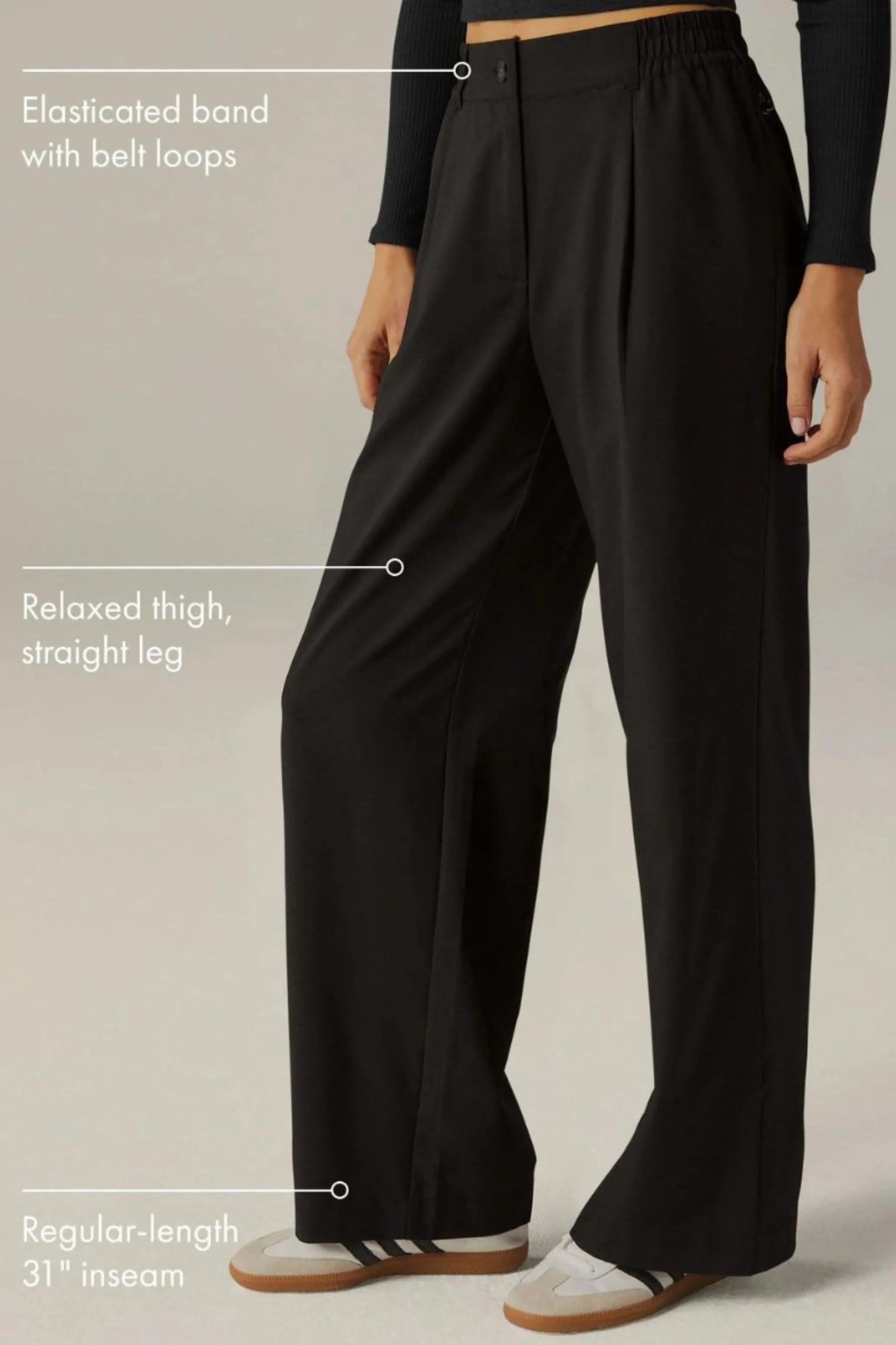 Status Wide Leg Trousers