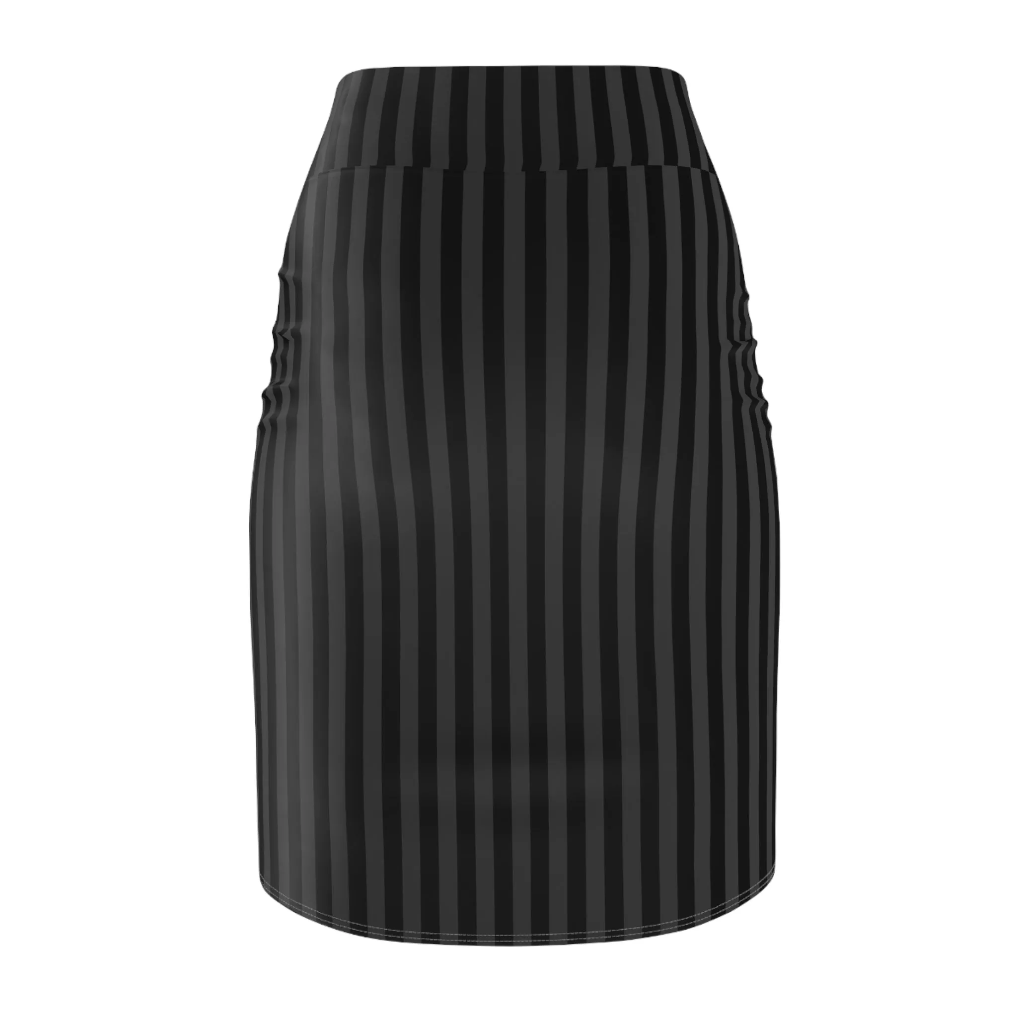 Striped Pencil Skirt