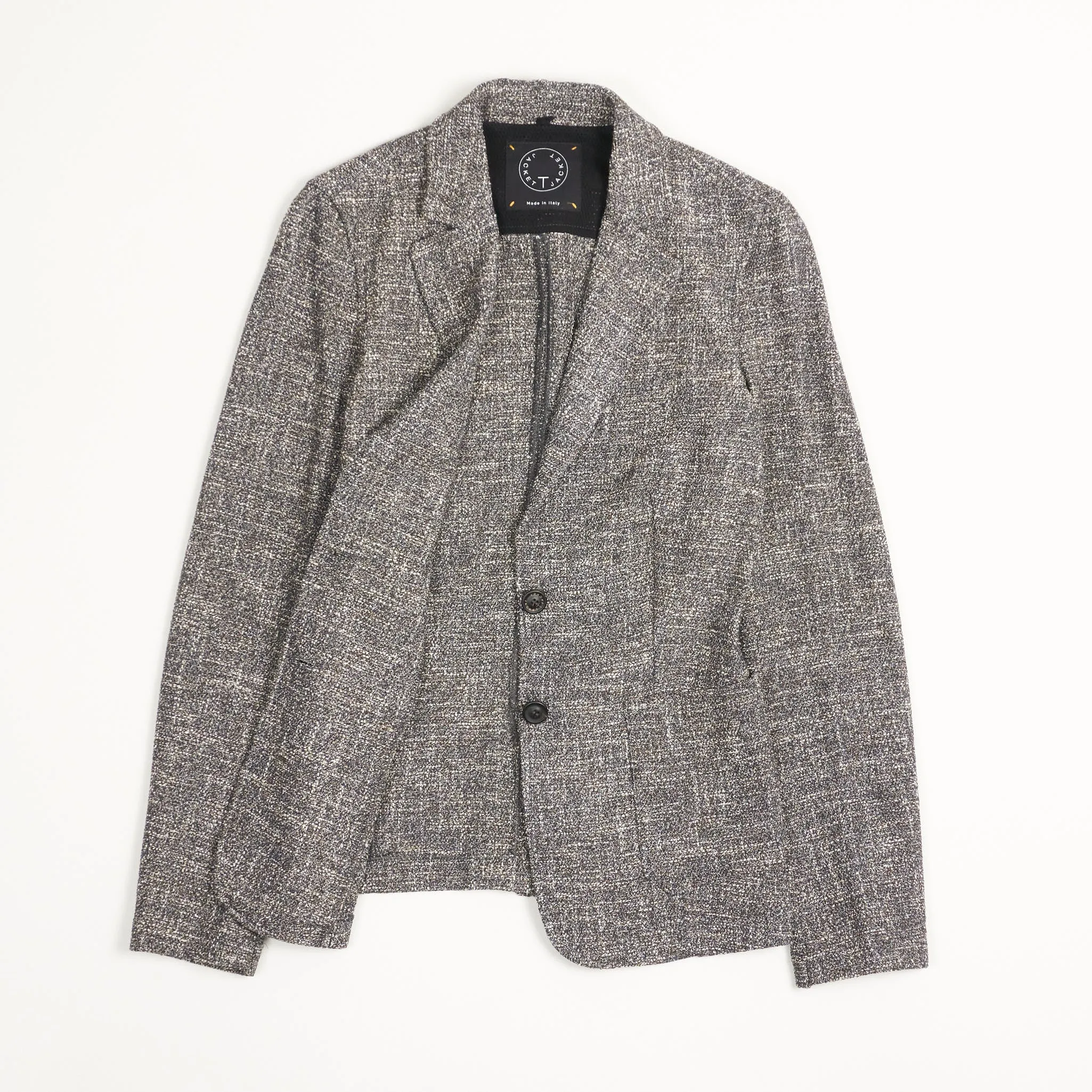 T-Jacket Ladies Salt and Pepper Blazer
