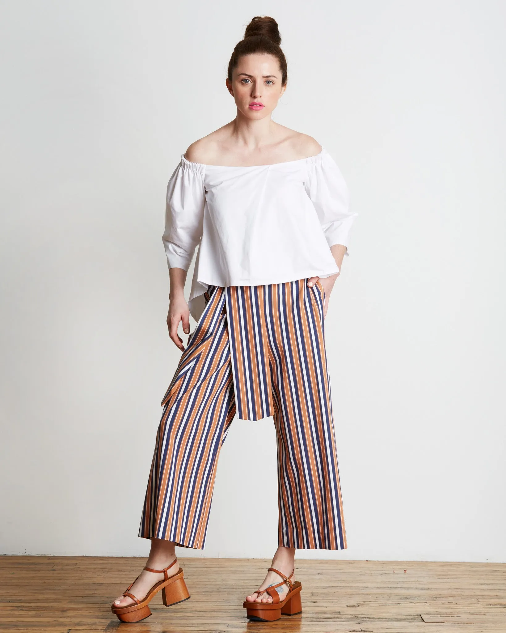 Tanya Taylor Tilda Pant | Sahara Stripe