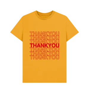 Thank You Text t-shirt