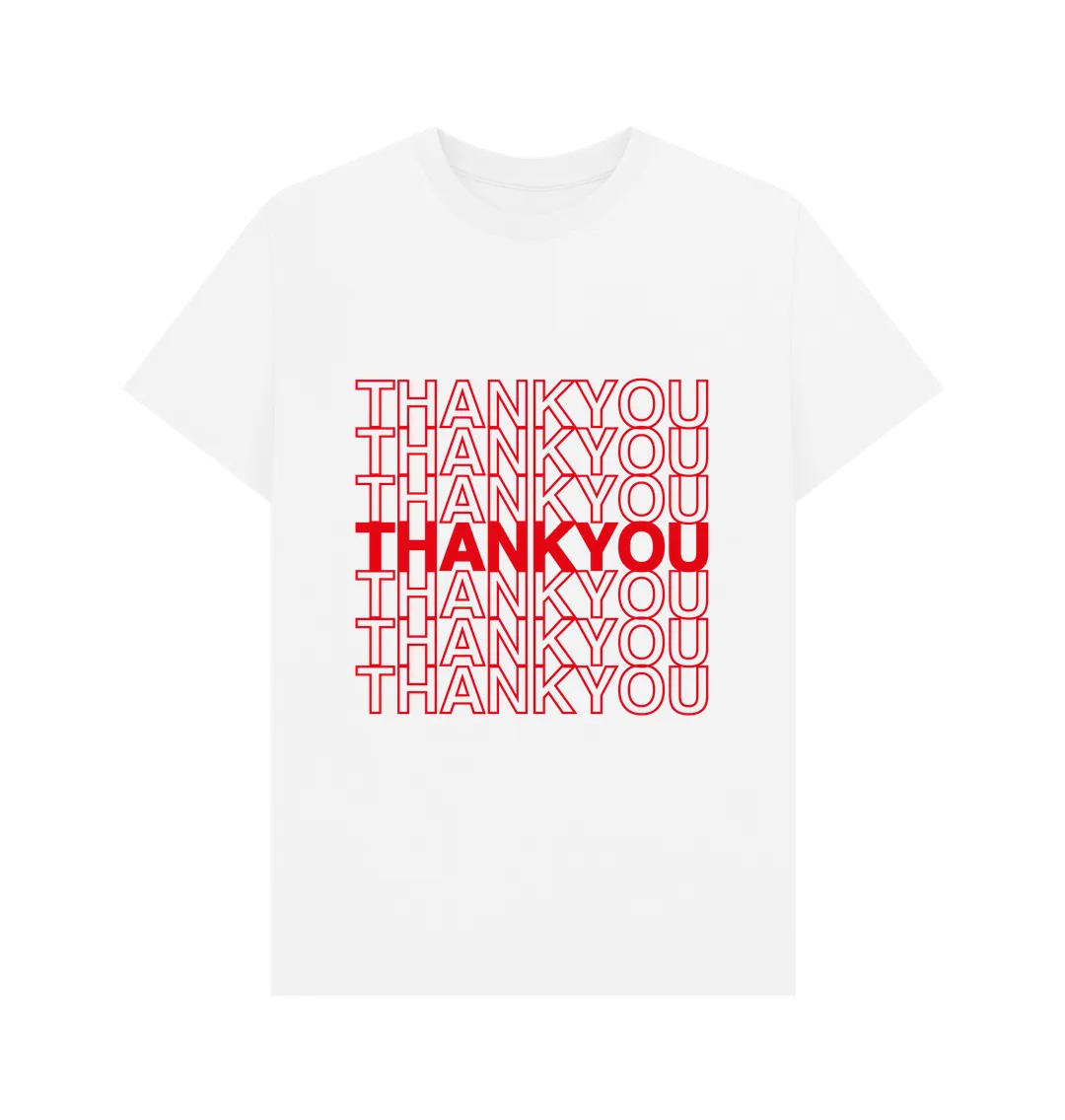 Thank You Text t-shirt