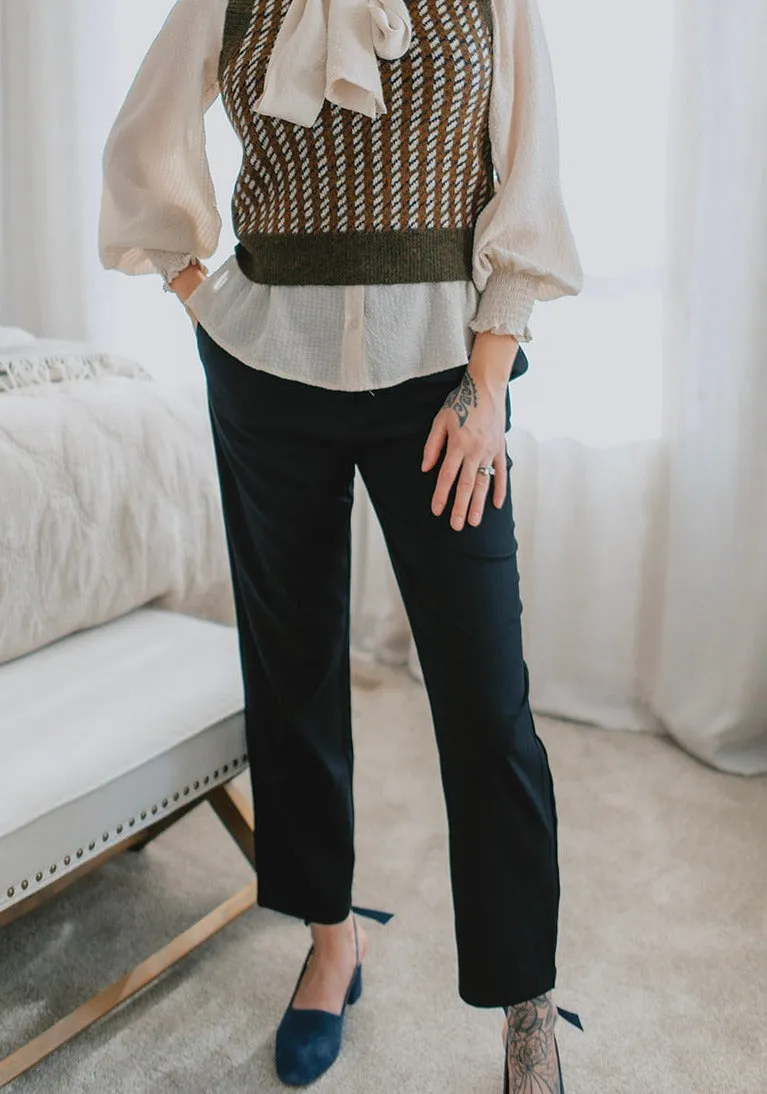 The Harper Trouser - Navy