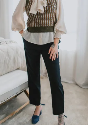 The Harper Trouser - Navy