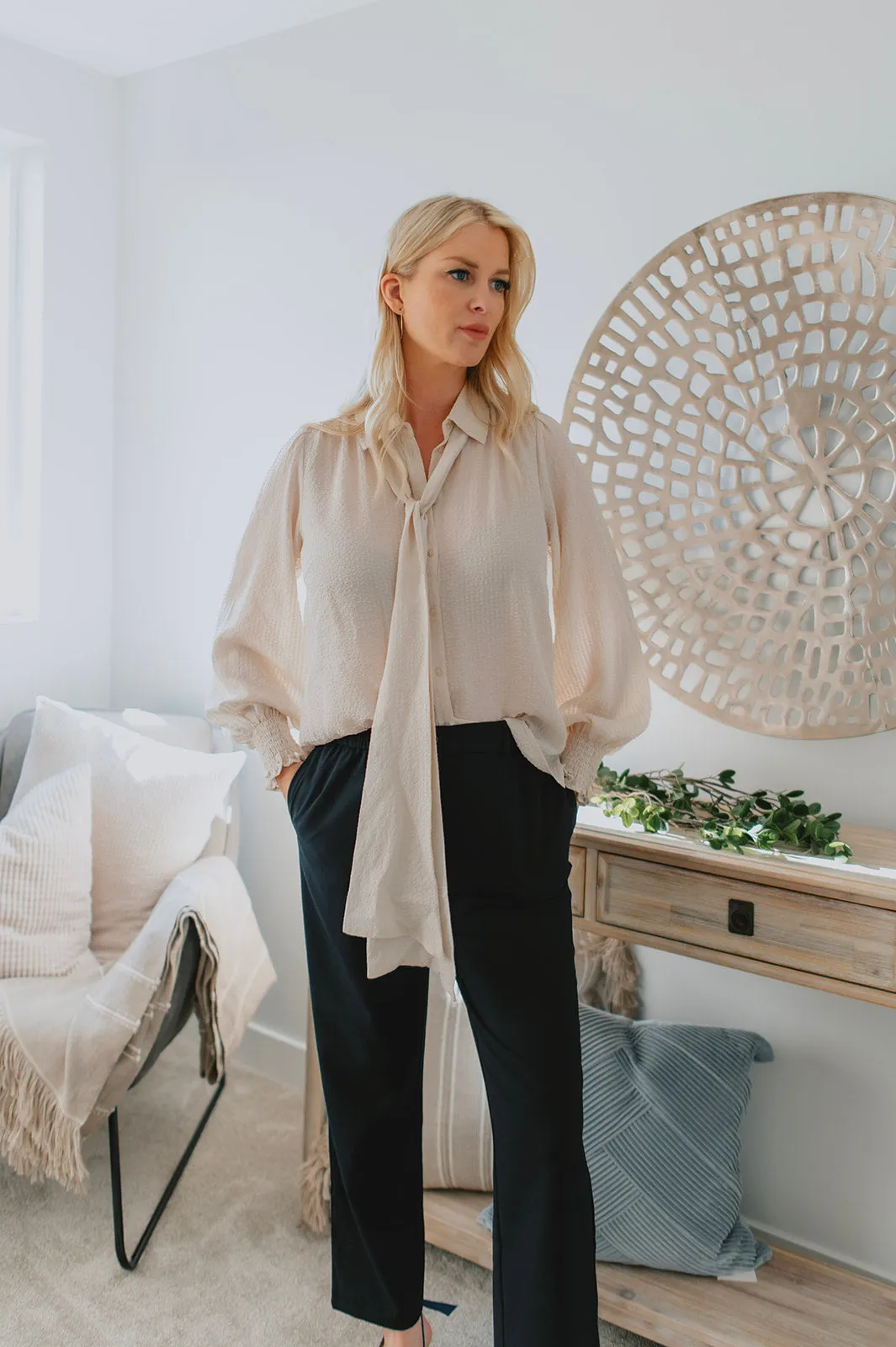 The Harper Trouser - Navy