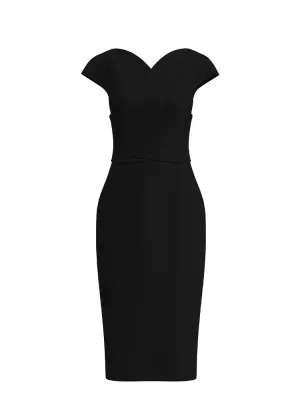 V NECKLINE DRESS