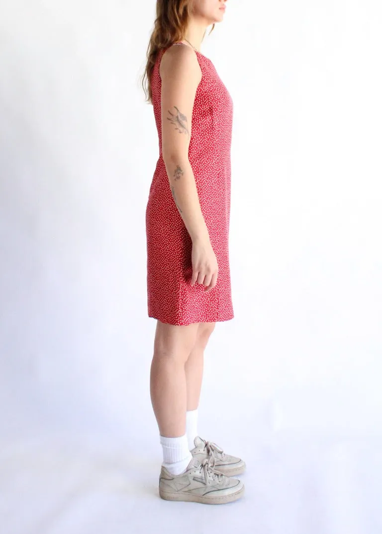 Vintage Polka Dot Dress D0224