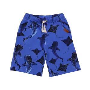 Walkiddy Whales & Eagle Rays Shorts
