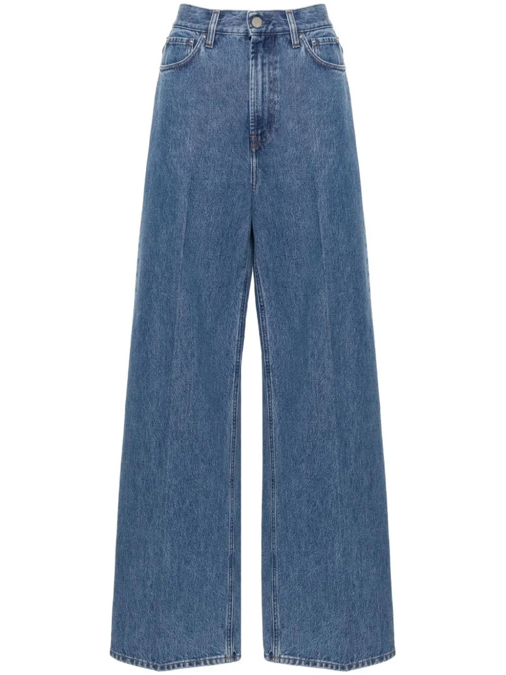 Wide-leg dennim jeans